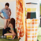 Sex hinter dem Verkaufsstand